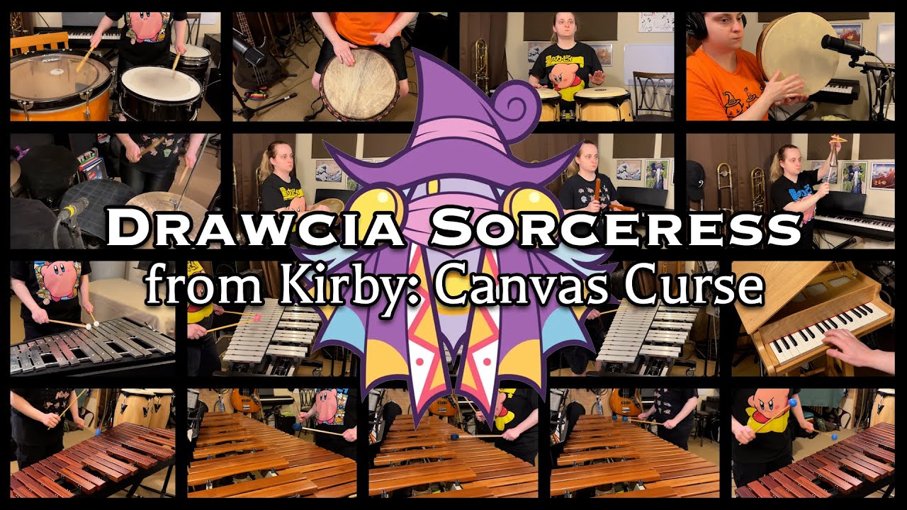 Drawcia Sorceress - Kirby: Canvas Curse (Percussion Ensemble Cover) | V-Ron Media