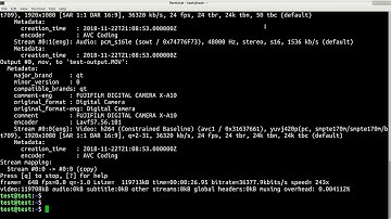 How to remove audio from video using avconv/ffmpeg in Linux