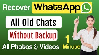 How to recover deleted Chat, Photos and Videos on WhatsApp || WhatsApp App data recovery || screenshot 5