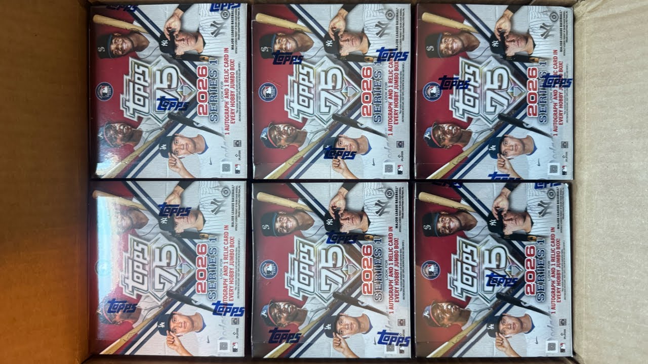 Крутой PC Red /5 и настоящий автограф! 🔥 Финал бейсбольной серии Topps Series 1 2026, часть 6/6!!!