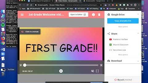 Adding Subtitles to Screencastify