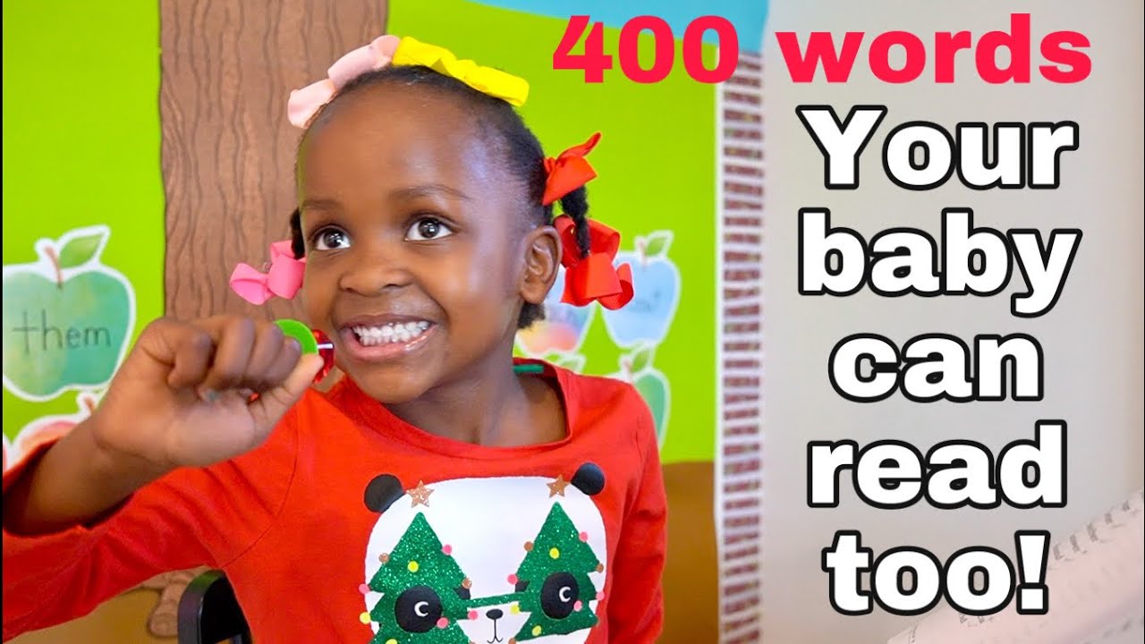 4 Year Old Reads 400 Sight Words FAST (for a lollipop!) *Pre-K - YouTube
