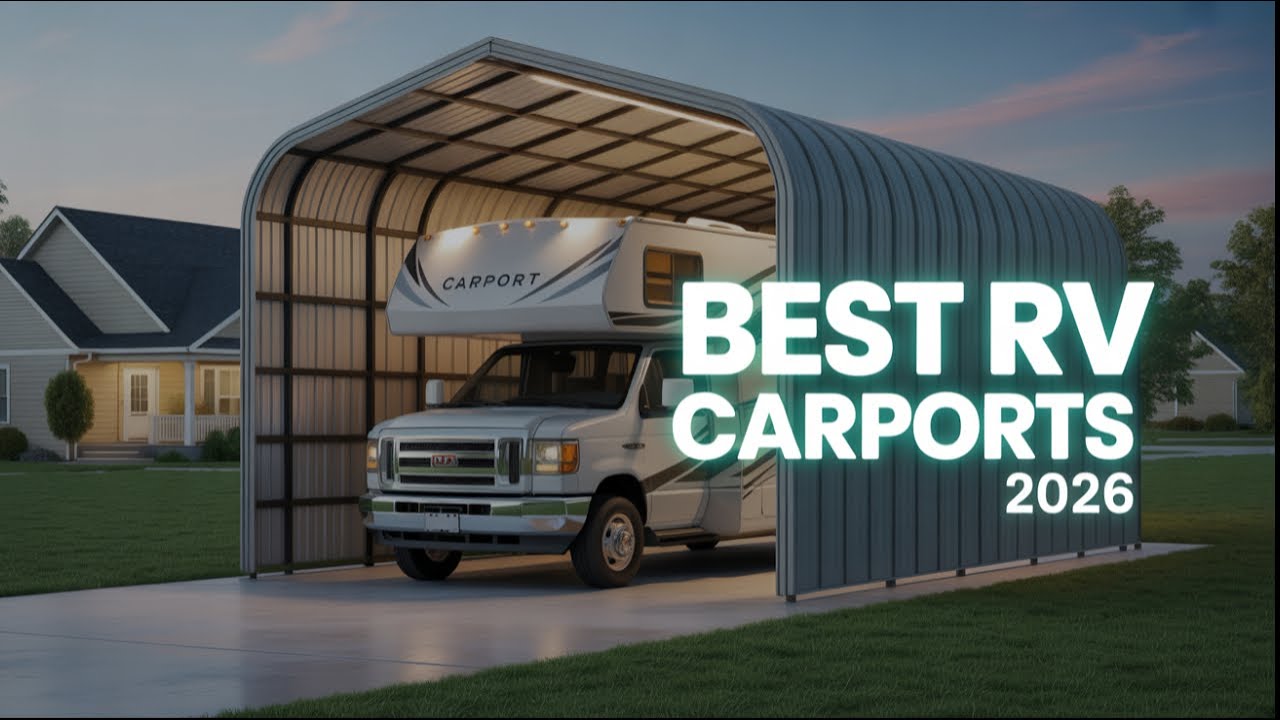 Top 5 Best Heavy-Duty RV Carport in 2026! Reviews & Buying Guide!