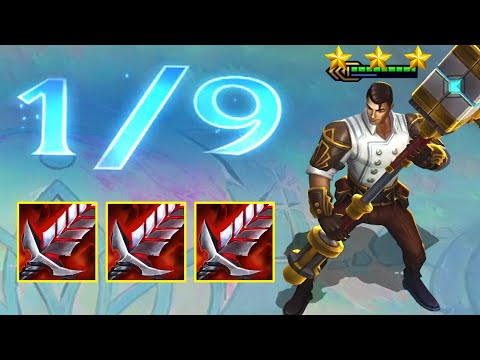 Video 3 Bloodthirster Jayce 1v9 ⭐⭐⭐ 3-Star | TFT Set 6 - youtube