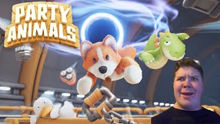 Gang Beasts + Animals = VERY FUN GAME! (Party Animals) screenshot 4