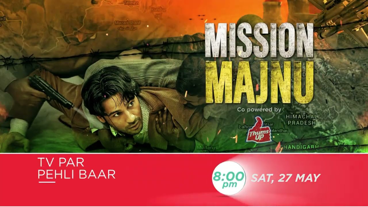 Mission Majnu | TV Par Pehli Baar | 27th June, Sat, 8 PM | Promo | Zee Cinema