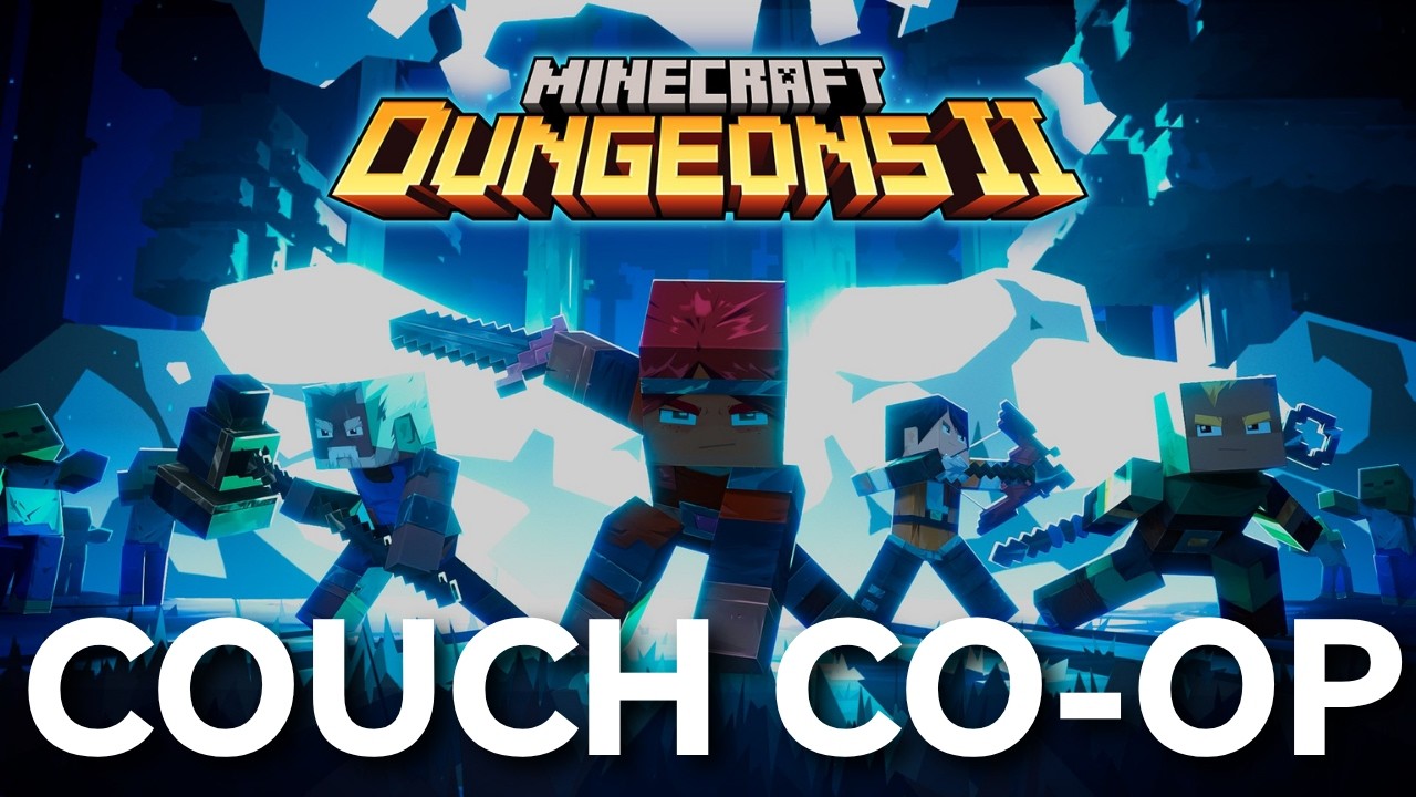 Minecraft Dungeons 2 Couch Co-op… Is It Good?