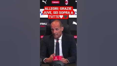 "Allegri shock durante conferenza presentazione Milan: 'Juve resta sopra a tutti!' 🔥"