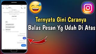 Cara Mereply Atau Membalas Pesan Di Instagram | DM di Instagram