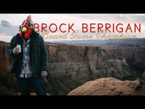 Brock Berrigan - Board Game Champion