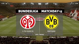 Mainz vs dortmund (14th dec 2019) - (matchday 15 prediction) full
gameplay