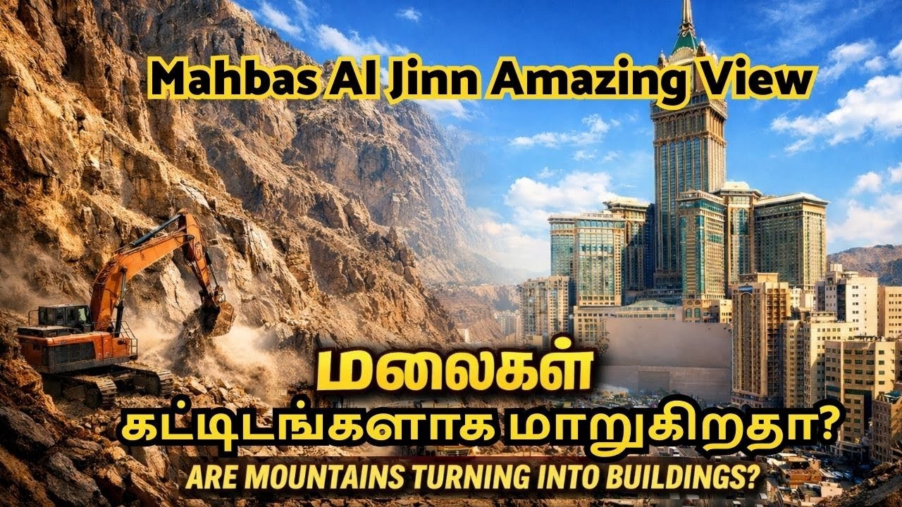 மக்காவில் மலையை உடைத்து இப்படியொரு கட்டடமா? 😱 Mahbas Al Jinn Makkah | Thakib Vlogs
