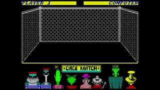 Intergalactic Cage Match (ZX Spectrum) Speed Run Playthrough