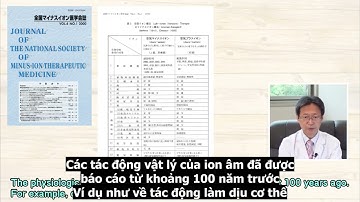 Bác sĩ Hiroshi Horiguchi nghiên cứu Tác Động Tích Cực Của ION ÂM OXY lên cơ thể như thế nào?