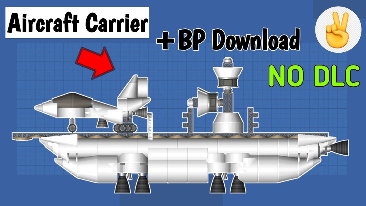 No dlc Aircraft Carrier in Spaceflight Simulator 1.56