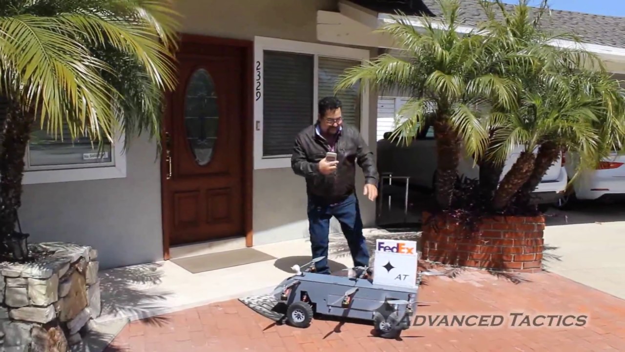 OFFICIAL: Advanced Tactics Panther Drone package delivery test