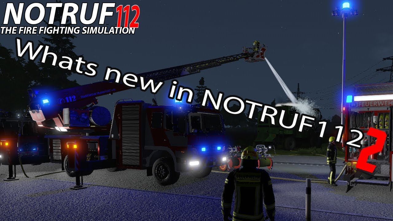 Emergency Call 112 – The Fire Fighting Simulation, Whats new in Notruf 112  2