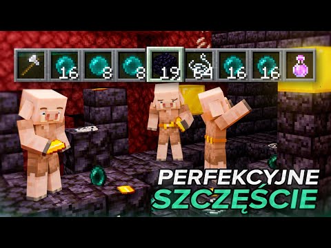 Minecraft, ale mam 100% SZCZĘŚCIA za każdym razem... | Minecraft Speedrun