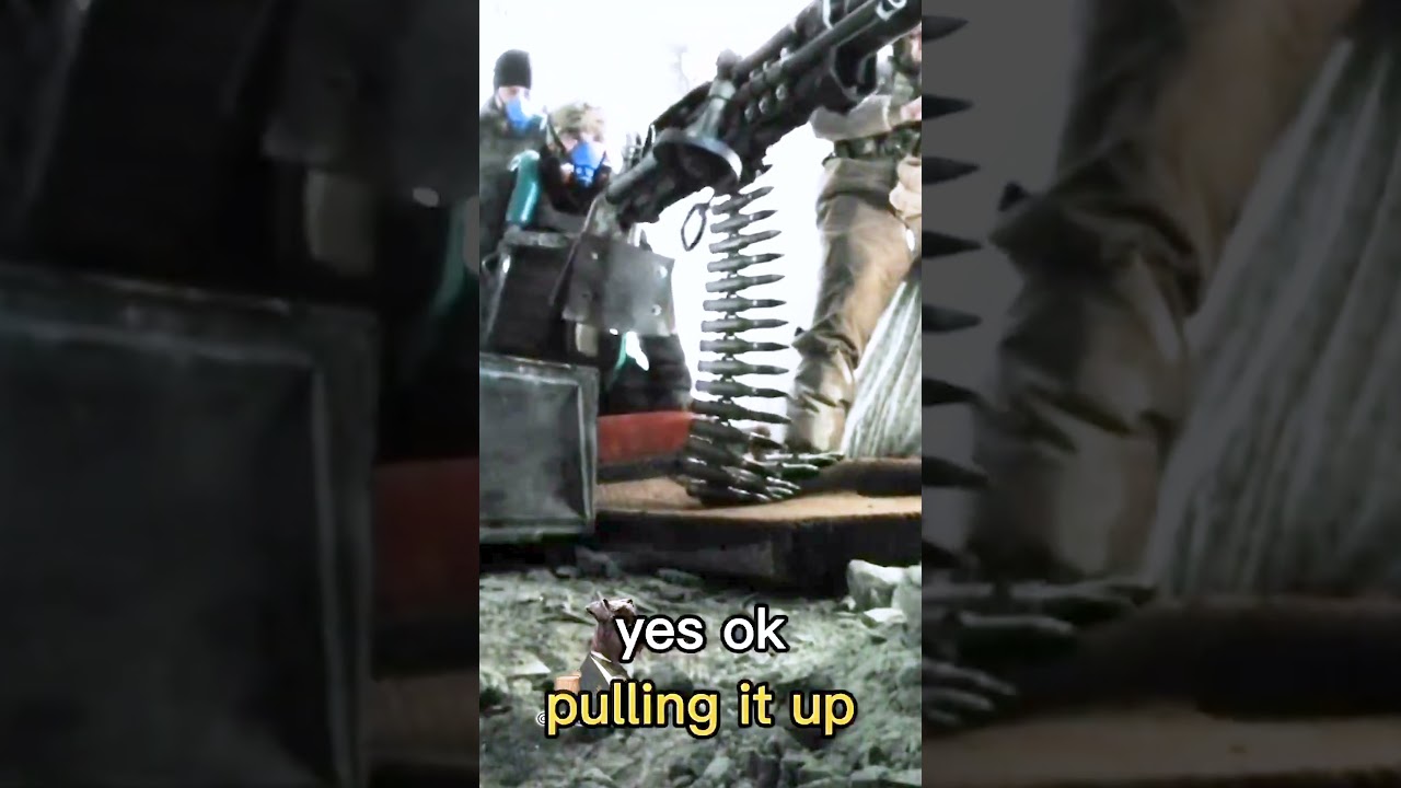 Russian soldiers target Ukrainian positions with heavy fire