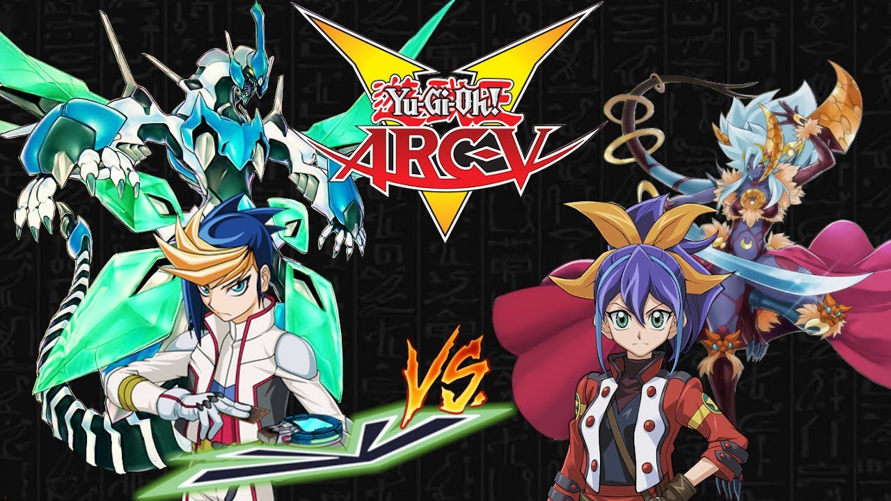 ARC-V Yugo VS Celina | Yu-Gi-Oh! Anime Faceoff - YouTube