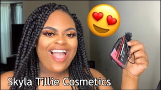 SKYLA TILLIE COSMETICS LIP GLOSS REVIEW| SUPPORTING SMALL BUSINESSES