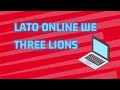 Lato online we Three Lions