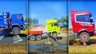 Realistic Off-Road Driving Skills Mudrunner Challenge