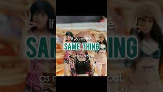 Download Lagu If you say the same thing as me you are out (kpop version) #kpop #blackpink #babymonster #aespa MP3