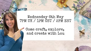 Crafting with TEXT{ures} LIVE