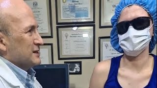 Womans Expressionswhen Reaching Expresiondes De La Mujer Al Llegar Al O.