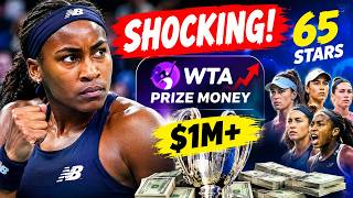 SHOCKING! Coco Gauff Makes HUGE Move in 2026 WTA Prize Money Race as 65 Stars Hit $1 Million!
