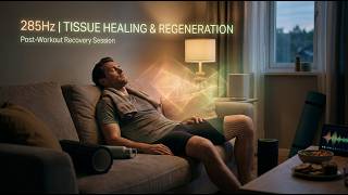🔴 285Hz TISSUE HEALING | Post Workout Recovery &amp; Regeneration LIVE NO #1