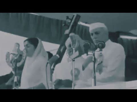 Lata Mangeshkar Sang In Front Of Nehru | 27 January 1963 | Very Rare Video