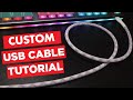 DIY Custom Sleeved USB Cable for Mechanical Keyboards (Updated)