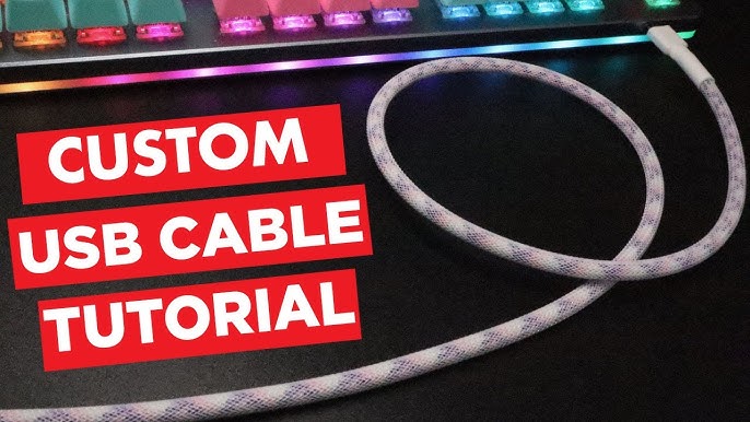 How to Solder USB C, Micro, Mini, and A Connectors for Custom Keyboard  Cables 