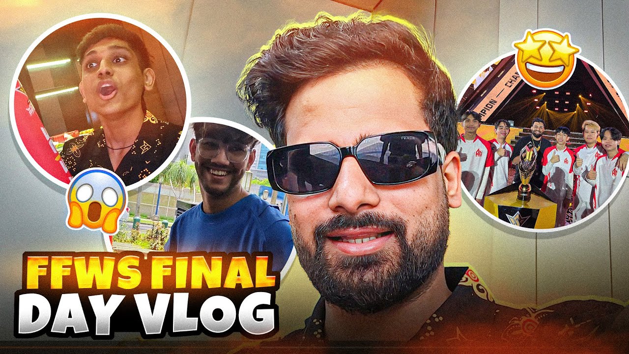 FFWS GRAND FINALS FROM OUR POV! - FREE FIRE | #totalgaming #freefire