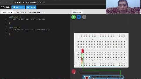 TUGAS PRAKTIKUM 2 DASAR PEMROGRAMAN, SIMULASI SEDERHANA ARDUINO (LED BERKEDIP)