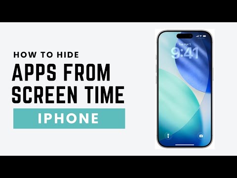 How To Hide Apps From Screen Time on iPhone (2026 Guide)