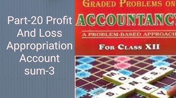 Basu and dutta#sum-Bijen and Sambhu#ch-profit and loss appropriation#graded problems of ac#12th std