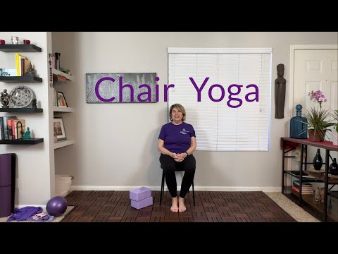 Chair Yoga (All Levels) | Improve Back Health