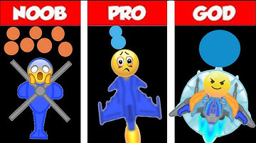 NOOB vs PRO vs GOD In DEFLY.IO (Defuse)