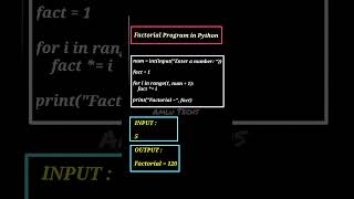 Python #12: Python Interview Question | Factorial in Python