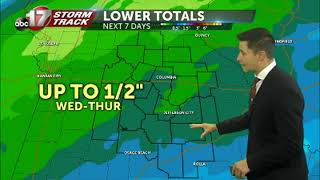 Tracking a wet Wednesday before a significant cool down