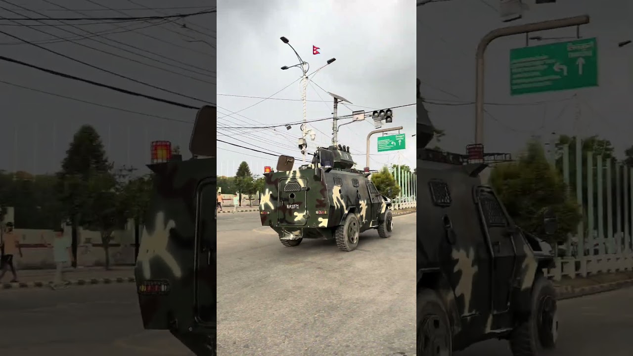 Nepal army force at Kathmandu 