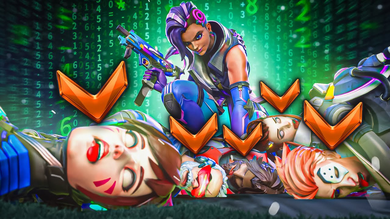 1 BUFFED Top 500 *REWORKED* SOMBRA vs 5 Bronze Players - Who wins?!