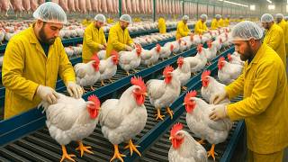 Inside The Worlds Biggest Chicken Production Facility Full Chicken Processing Factory Tour