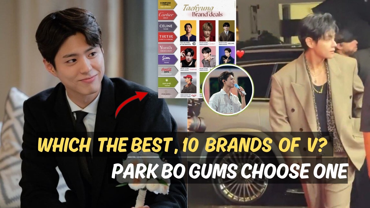 After Starring in Numerous Global Brands, Park Bo-gum Prefers Kim Taehyung in GQ Korea