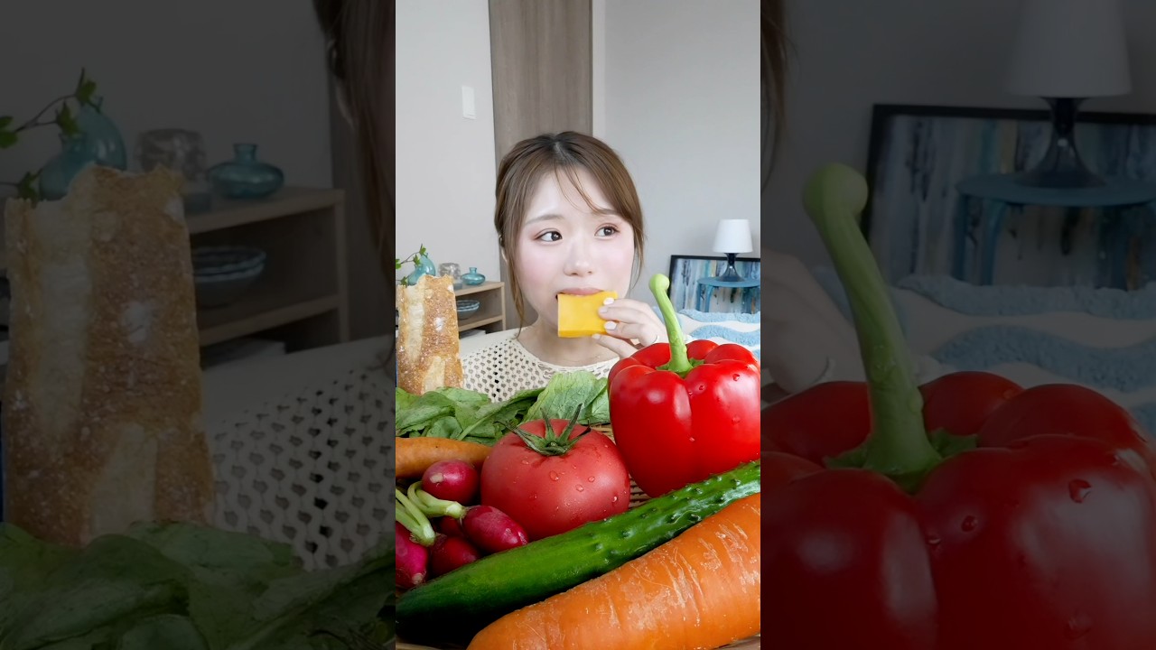 究極の朝ごはん"バルカン朝食"を食べる #breakfast #food #mukbang #asmr #shorts