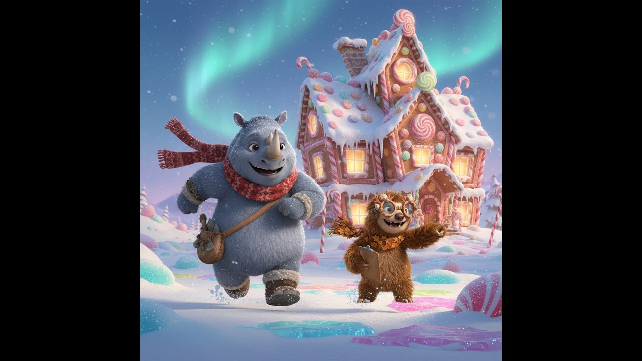 The Candy House Adventure | Rumble & Pip in the Snowy Tundra - YouTube