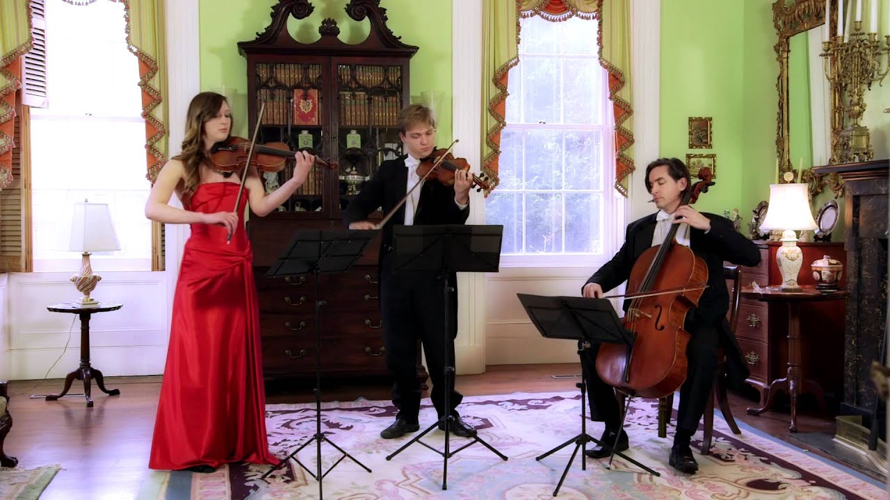 Wedding String Trio - Canon in D - Charleston South Carolina - YouTube